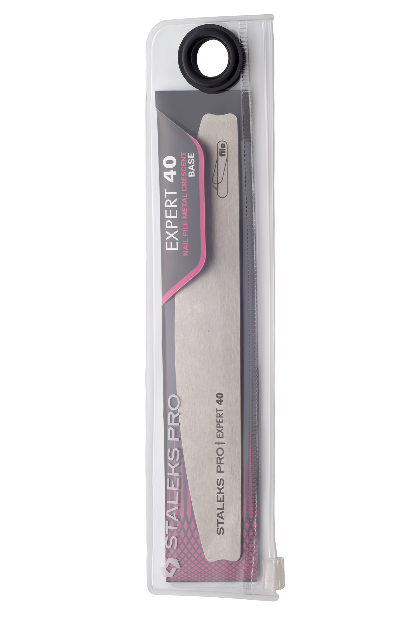 Metal base for crescent nail file Staleks Pro Expert 40