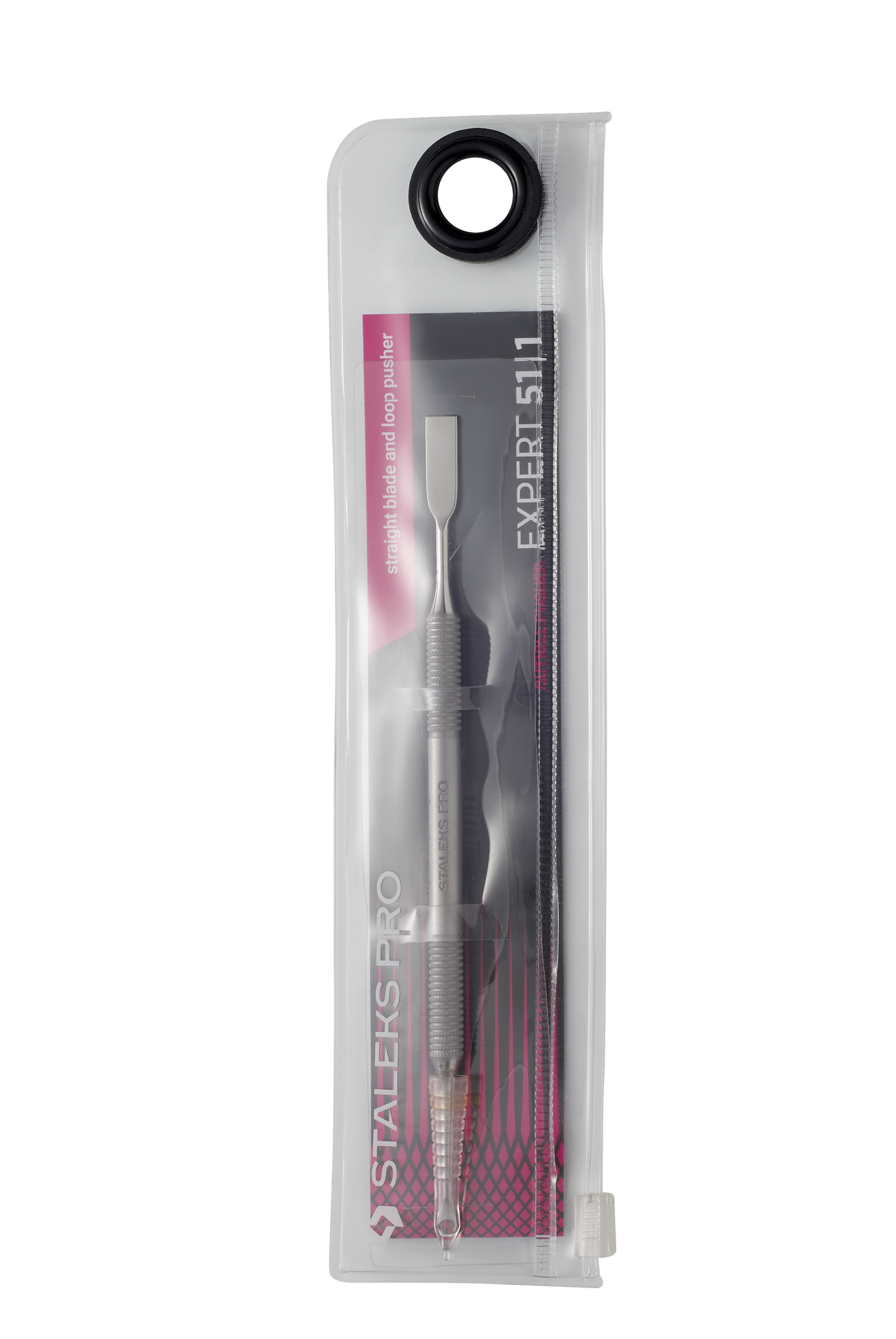Manicure pusher EXPERT 51 TYPE 1 (straight flat and loop pusher)
