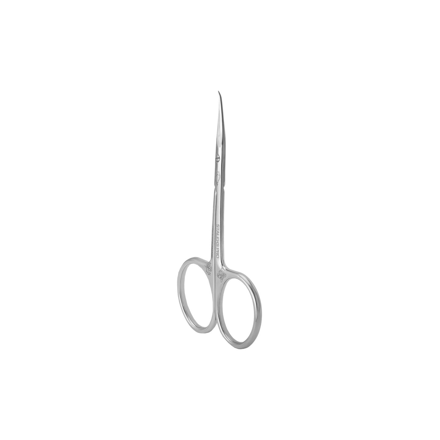 Professional cuticle scissors with hook EXCLUSIVE 21 Type 2 (Magnolia)
