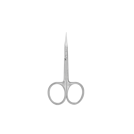 Professional cuticle scissors with hook Staleks Pro Exclusive 23 Type 2 (Magnolia)