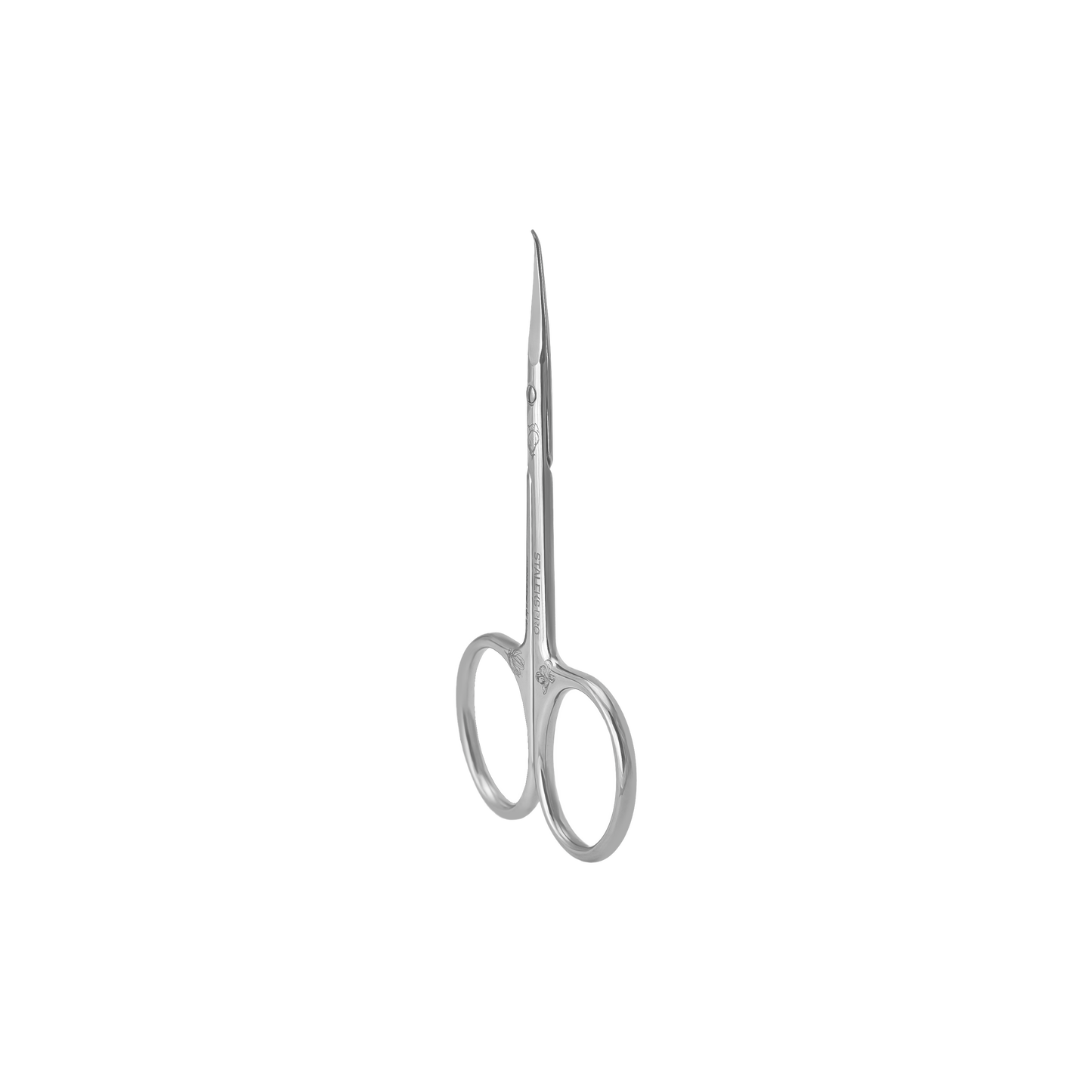 Professional cuticle scissors with hook Staleks Pro Exclusive 23 Type 2 (Magnolia)