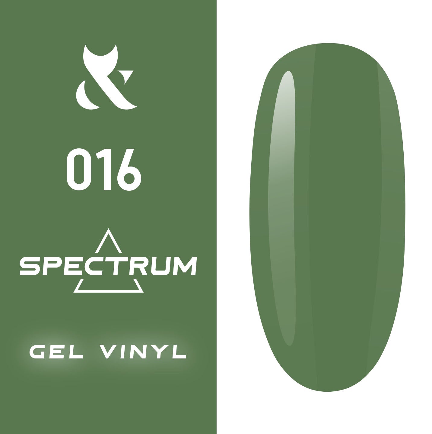Гель-лак FOX золото Spectrum 016, 7 мл