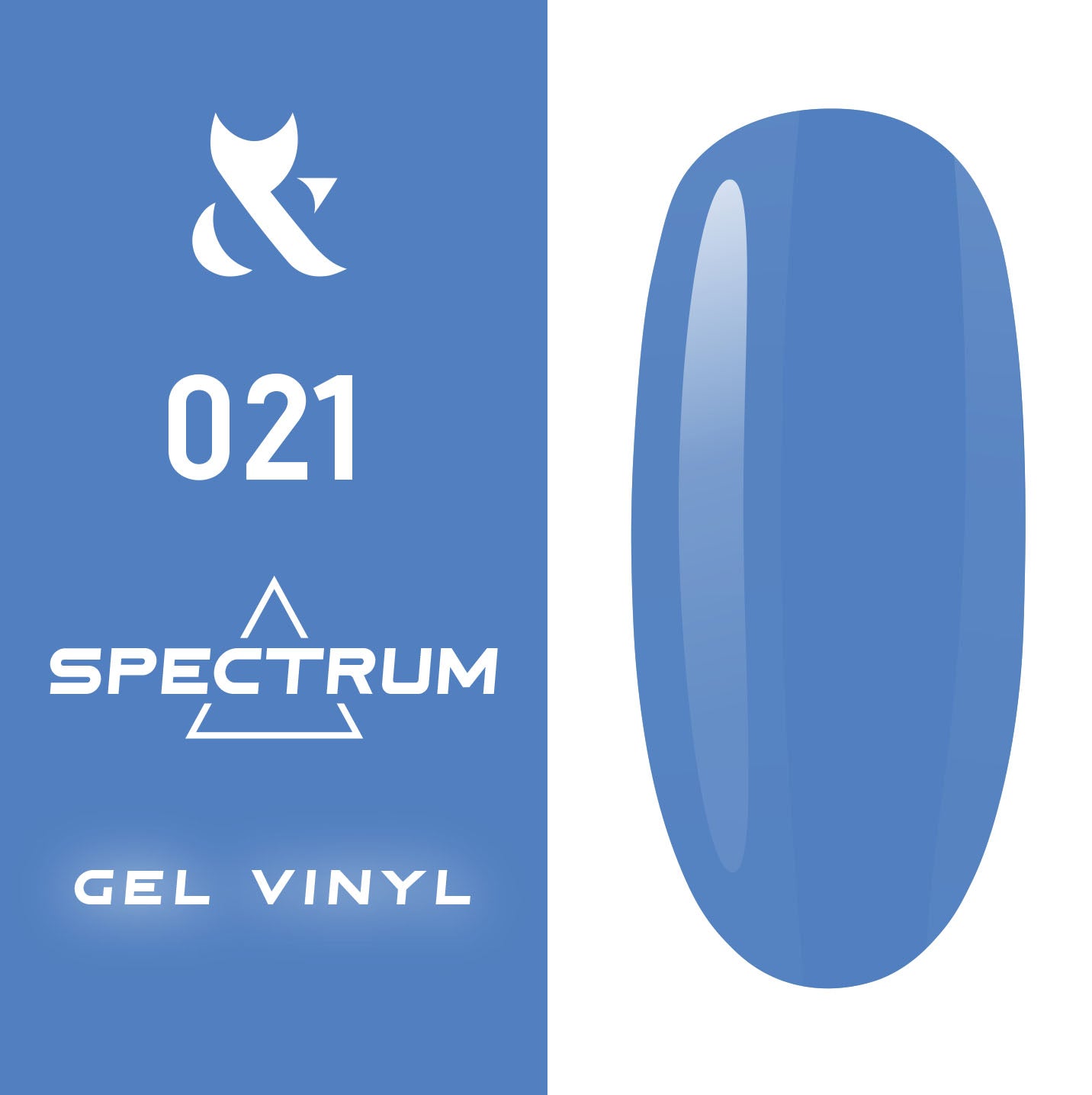 Гель-лак FOX золото Spectrum 021, 7 мл