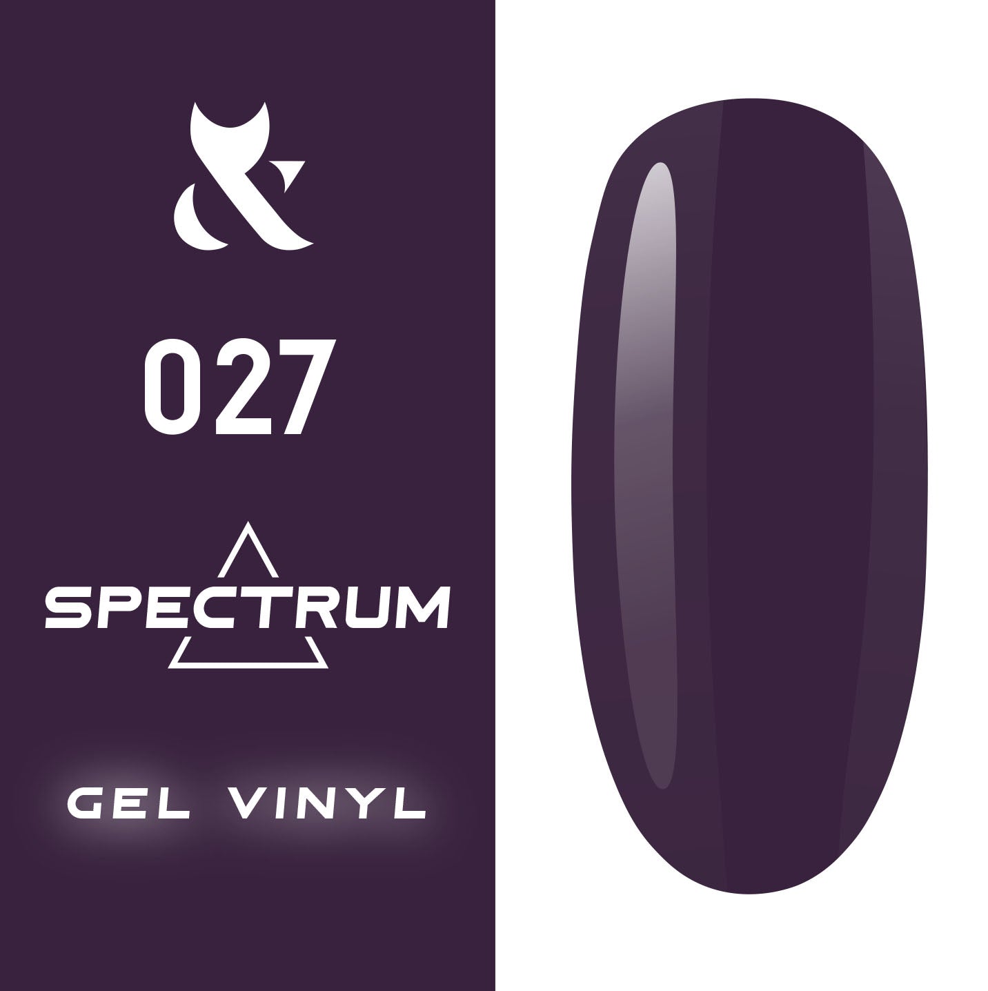 F.O.X gel-polish gold Spectrum 027, 7 ml