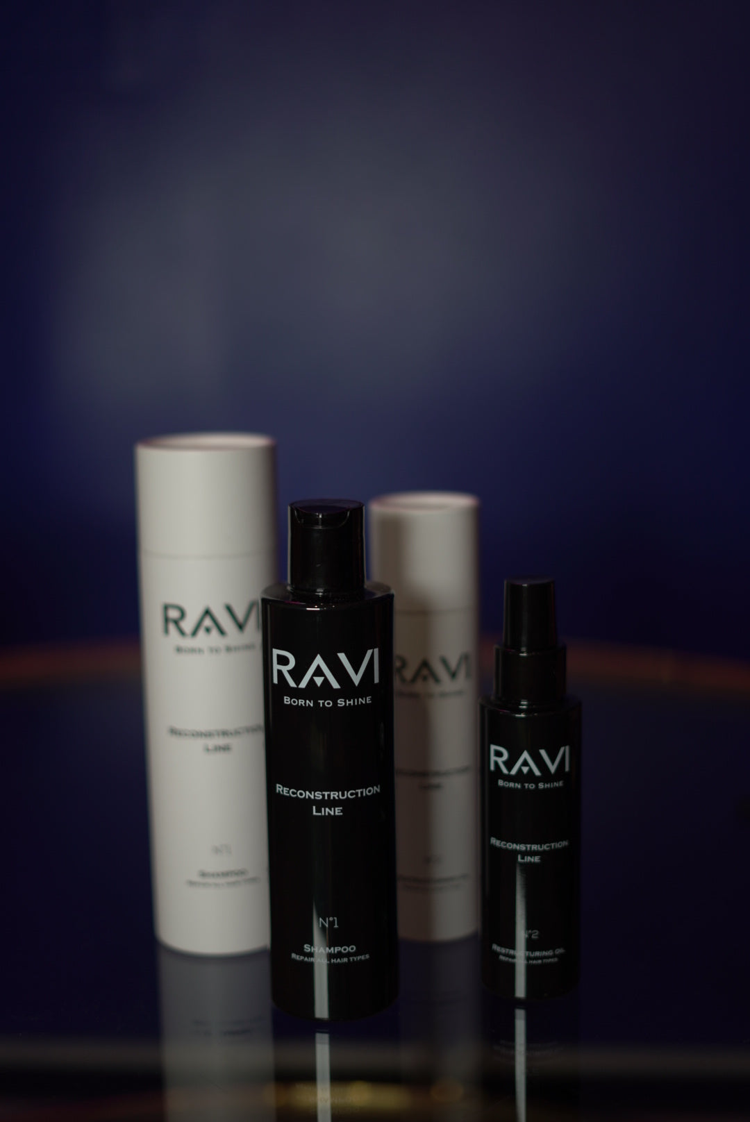 RAVI Box Restructurante (Shampoo, Oil, Mask Trio)