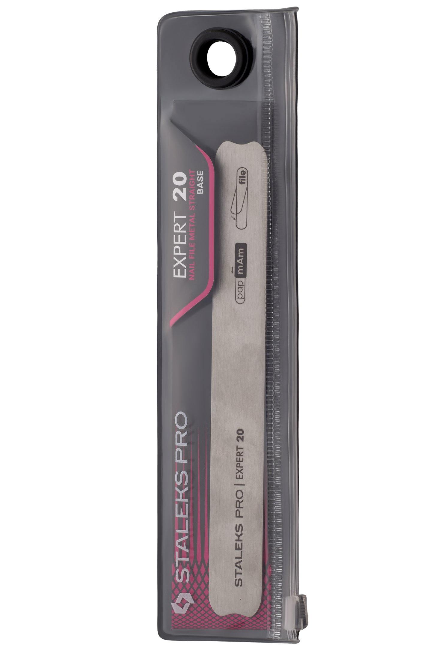 Nail file metal straight (base) EXPERT 20