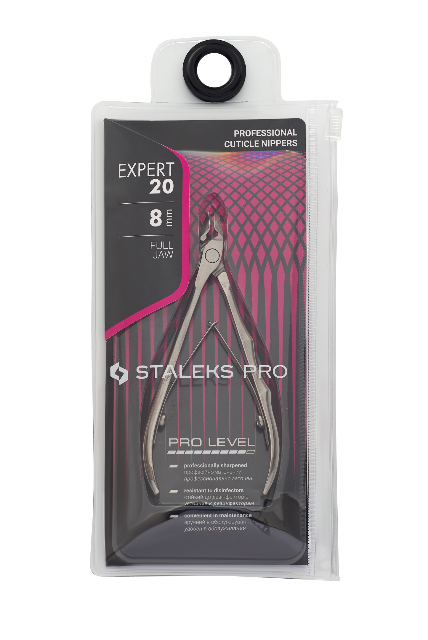 Professional cuticle nippers EXPERT 20 8 mm