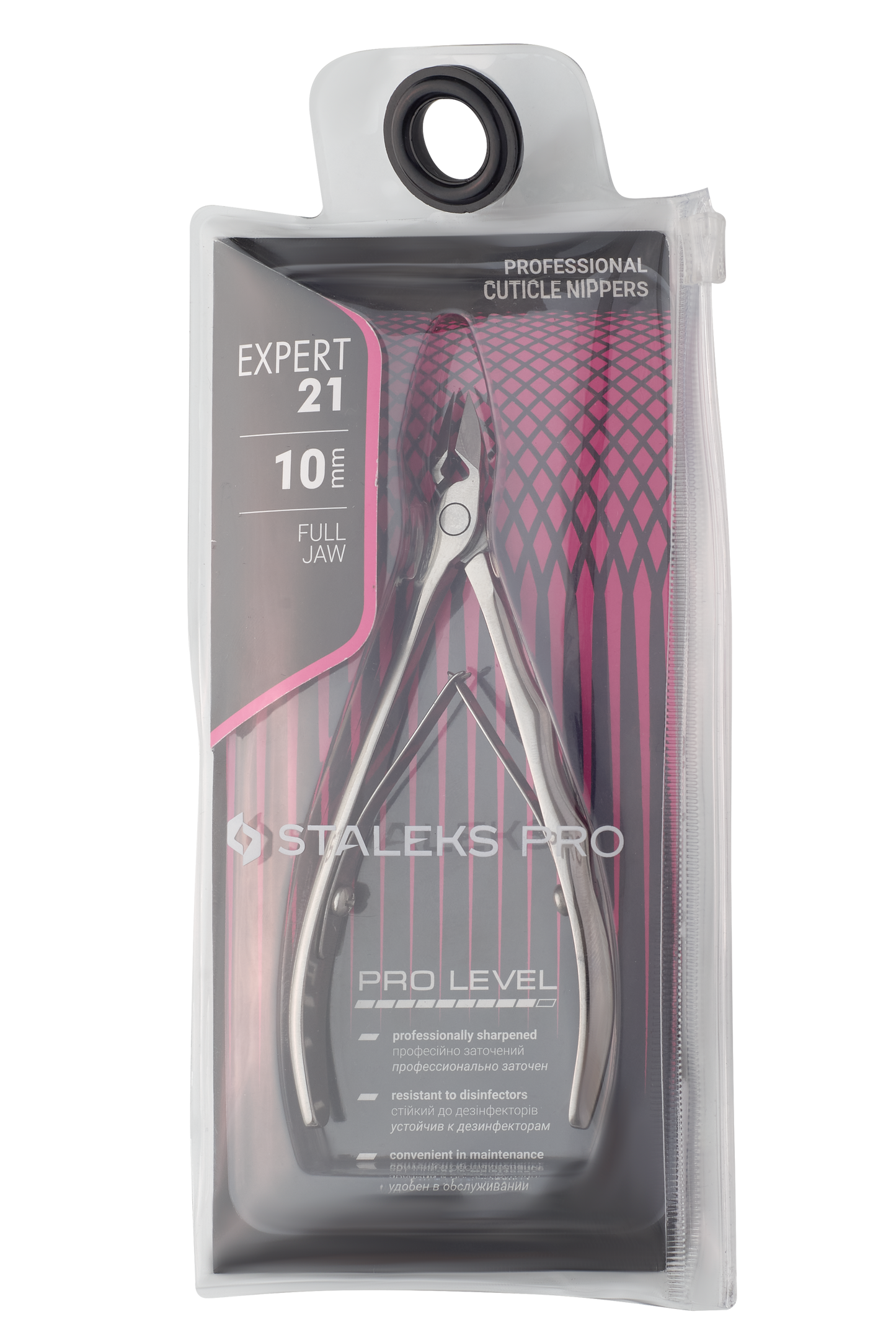 Professional cuticle nippers EXPERT 21 10 mm